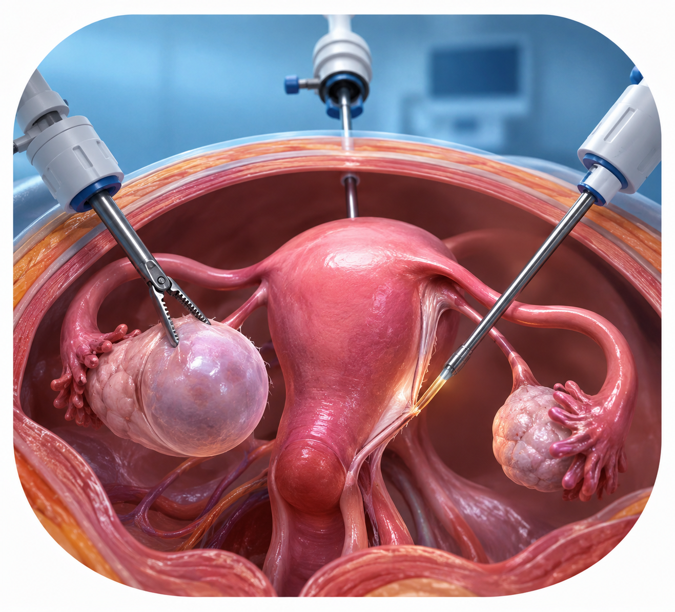 Laparoscopic Removal of Uterus / Ovarian Cyst / Ectopic Pregnancy